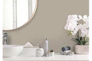 Proclad Sandstone Single PVC Bathroom Wall Panels - Durable IPSL Panels, Plastic Cladding, Waterproof, Easy to Install - Ideal for Shower Wall and Bathroom Cladding - Perfect for Wet Room