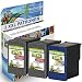 Produktbild 3er Set Druckerpatronen als Erstaz für HP 27 22 XL geeigent für Hp OfficeJet 5600 5605 4300 5610 4300 Series 4352 5615 5605Z 5608 5609 5615 5610XI (2x schwarz &1x Farbe)