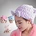 Outgeek Hair Towel Cute Bowknot Microfiber Hair Dry Towel Wrap Hat