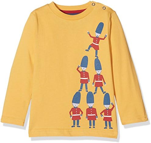 Kite Baby Boys' Busby Longsleeve T-Shirt, Gold (Ochre), 12-18 Months