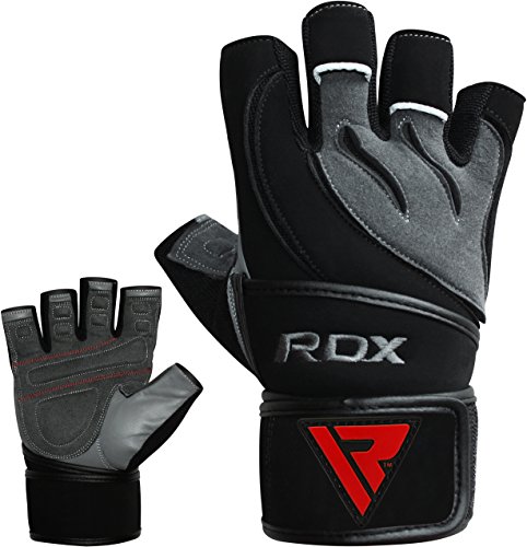 RDX Gym Fitness Gewichtheben Handschuhe Herren Bodybuilding Workout Sports Trainingshandschuhe - 5