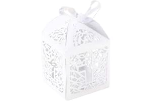 PiniceCore 10pc Cruz Cajas del De La Caja De Regalo para La Ducha Bautismo Partido Primero Bautizo Comunión Favor del Cumpleaños Bolsa