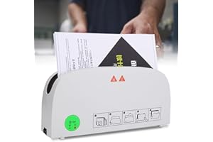 LEGENDTECH Binding Machine, 250w Thermal Binding Machine, 33mm Max Binding Thickness, A4 Book Ridge Binding Kit 1 Min Fast Binding, For Photo Album, Documents And Reports