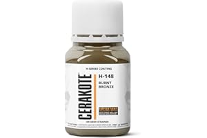 CERAKOTE Forno Cure H-Series 2 Stage rivestimento ceramico con (parte B) catalizzatore (H-148 bronzo bruciato, 4 oz tester)