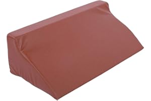 Duokon PU Keilkissen Schaumkeilkissen Schaum Bett Keile Körper Unterstützung Leder Bein Elevation Zurück Lordosenstütze Kissen Gesundes Schlafzimmer Premium-Schaumstoff