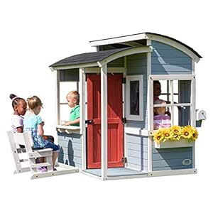backyard discovery breezy point wooden playhouse