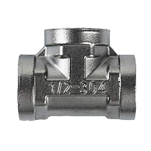 Preisvergleich Produktbild LLZIYAN Edelstahl Cast Rohrfitting DREI Köpfe Äußere Schnittstelle Eckventil Fitting, 1#