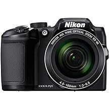 Nikon Coolpix B500 16MP Point and Shoot Digital Camera with 40x Optical Zoom (Black) + HDMI Cable + 16 GB SD Card + Carry Case