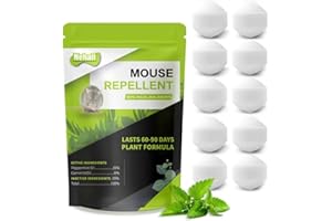 Nehaii Mouse Repellent, Rodent Repellent, Mice Repellent, Rat Repellent Outdoor, Rodent Control, Rat Deterrent, Mouse Deterrent, Repel Mouse, Rodent, Rat Outdoor & Indoor -10P