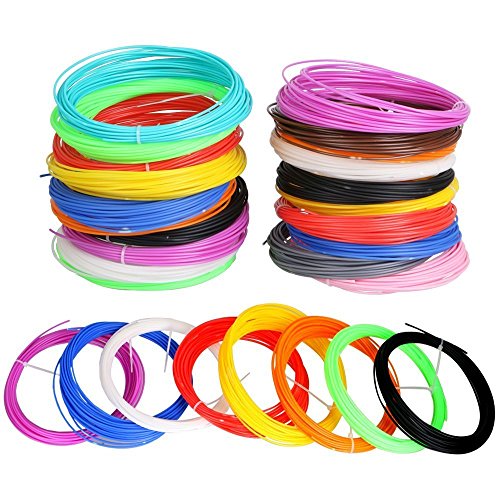 3D Stift Filament, Homecube ABS 3D-Druck Filament Minen 8ST 1,75 MM 32,8 ft / 50G / PCS für 3D-Drucker Stift Rapid-Prototyping keine eigenartigen Geruch - 2