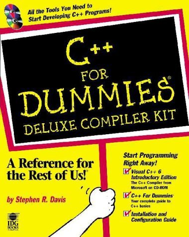 C++ for Dummies Deluxe Compiler Kit with CDROM (For Dummies (Computers)) by Stephen Randy Davis (1999-09-01)
