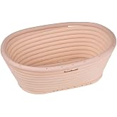 Bambum Puder Ekmek Mayalama Sepeti, Oval, 21 cm