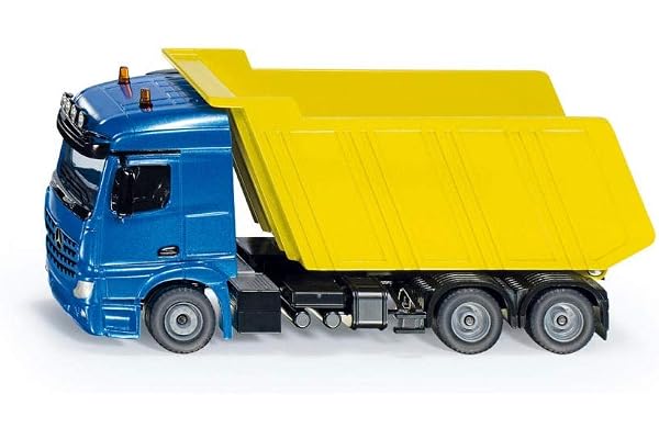 siku 3549, Camion avec benne basculante, 1:50, Métal/Plastique, Bleu/Jaune, Benne basculante