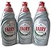 Produktbild New Platinum Dish Washing Up Liquid Against Tough Grease (615 ml x 3) by Fairy