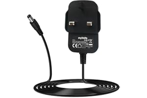 MyVolts 12V power supply adaptor compatible with Vox DA5 Amplifier - UK plug
