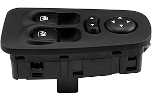Ruolin Fensterheber Schalter Vorne Links Kompatibel mit Lancia Ypsilon 2003–2011 735360605