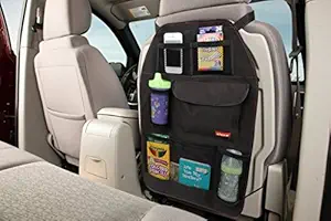 Dhruheer Universal Back Seat Car Organizer Multi Pocket Storage with Document, Water, Bottle Tablet and Tissue Holder
