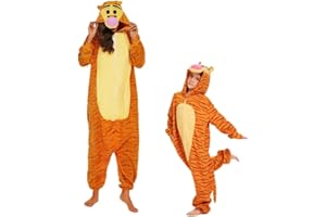 RandWind Pyjamas Onesies Cosplay Unisexe Animaux Halloween Costume Combinaison