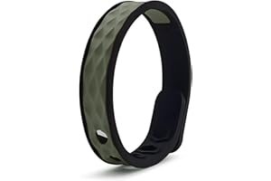 RYGRZJ RedUp opaska na rękę z jonami ujemnymi na podczerwień, drenaż limfatyczny, regulowane silikonowe bransoletki sportowe, bransoletka odchudzająca dla mężczyzn i kobiet