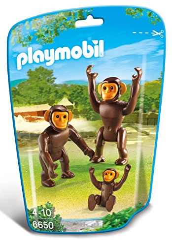 PLAYMOBIL - Familia del chimpancé (6650)