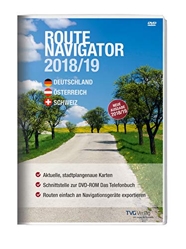 Preisvergleich Produktbild RouteNavigator DACH 2018 / 19