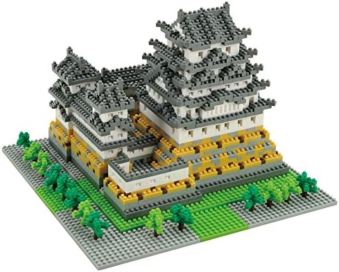 Nanoblock Architecture - Himeji Castle (Non-lego) - 2253 Pieces [Toy]