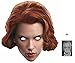 Produktbild Black Widow (Scarlett Johansson) Marvel Avengers Age of Ultron Single Karte Partei Gesichtsmasken (Maske) Enthält 6X4 (15X10Cm) starfoto