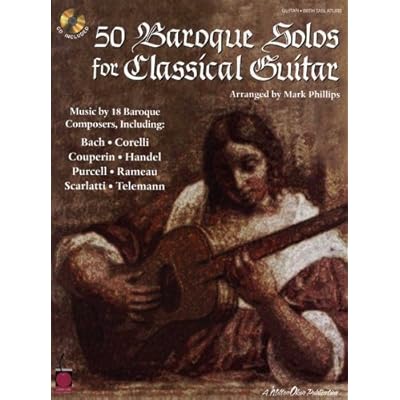 50 Baroque Solos For Classical Guitar Fur Gitarre Gitarrentabulatur Klassische Gitarre Pdf Download Harperbertie