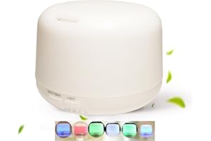 SQUADO Diffusore di Aromi 300ml umidificatore lampada di fragranza illuminazione Profumatore essenziale