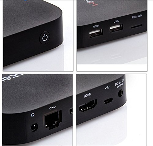 GULEEK W8 Wintel Computer Stick Mini PC mit Intel Atom BayTrail CR, Z3735F Quad Core Pocket intelligenten Computer HDMI TV Stick von Windows 8.1 mit Bing OS mit DDR3 Speicher 2 GB EMMC 32GB Bluetooth 4.0 Ethernet Micro SD Karte - 2