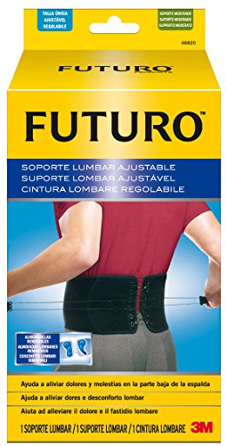 FUTURO Easy Adjustable Back Support - Dual Pull Cord System for Quick and Easy Adjustments
