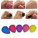 Hotrose 5 pcs Foundation Makeup Sponge Blender Flawless Smooth Puff (Water Droplets Shape)