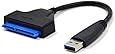 USB 3.0 to SATA Adapter Cable for 2.5" SSD HDD Drives - SATA to USB 3.0 External Converter and Cable,USB 3.0 - SATA III converter