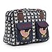 Pink Lining Mama et Bebe Cream Butterflies Changing Bags (Navy)