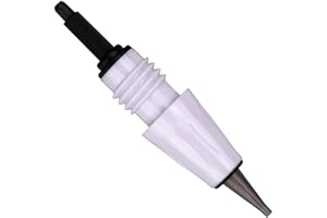 RASMET 20 piezas Aguja Maquina Micropigmentacion Maquillaje Permanente de Para la Máquina de Tatuaje Agujas Artmex V6, V8, V9, V11 (L1-0,4mm)