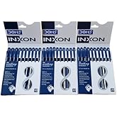Doms INXON Ballpen 0.7mm Needle Tip-Blue Ink-Pack of 30...