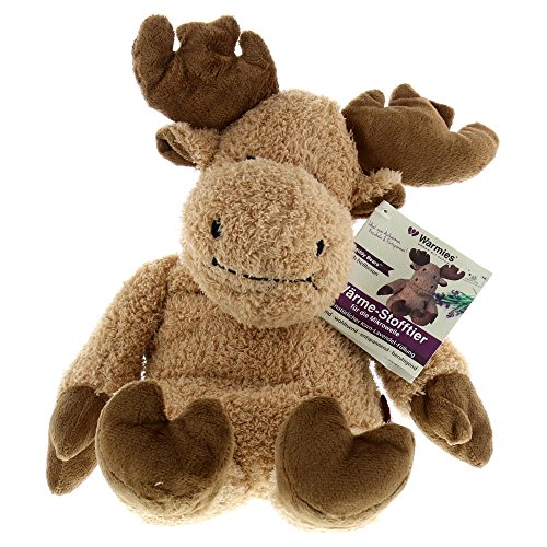Preisvergleich Produktbild Warmies® Elch hellbraun: Stofftier mit Lavendel-Füllung