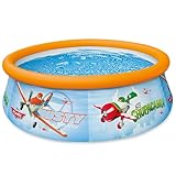piscina intex easy set 305x76 Incluye kit de reparación INTEX 56207 - Piscina Easy Set con diseño de Planes, 183 x 51 cm