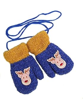 Fäustlinge Kinder, outgeek handschuhe kinder baby faustlinge niedliche Bären stricken warme Winter.