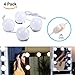 Produktbild LED Spiegelleuchte Hollywood 6000K Kosmetikspiegel Beleuchtung kit Schminklicht mit Dimmer und Netzteil Schminkleuchte Make-up Licht für Schminkspiegel Schminktisch in Kosmetikstudio 4pack
