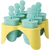 Ikea Uppfylld Ice Cream Mold Turquoise-Yellow 6 Pieces 00533239
