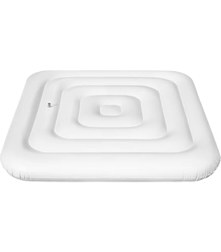 Aufblasbare Whirlpool-Abdeckung 165x165cm - Isolierte Spa-Abdeckung