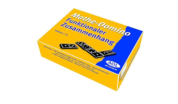 Aol Verlag Mathe Domino Funktionaler Zusammenhang Informationen Aus Schaubildern Herauslesen Und Kurvenverlaufe Interpretieren 7 Und 8 Klasse Mathe Dominos Amazon De Kramer Martin Bucher
