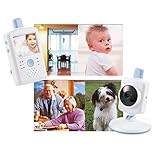 Switel BCF867 Video Babyphone mit Farb-LCD Touchscreen, 2.4 Zoll - 3