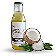Ayuda Organics Cold Pressed Extra Virgin Coconut Oil I Pure, Organic, & Edible I Oil Pulling, Sulphate Free I Non-GMO, Unbleached & Unrefined I for Baby Massage, Hair Care, Skin Care & Cooking - 200ml