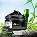 Produktbild KOBWA Gesichtsmaske Schwarz, Black Head Maske, Bamboo Charcoal Mitesser Entfernen Maske, Mitesser Entferner Tiefenreinigung Peel Off Maske Bambuskohle Schlamm-Gesichtsmaske(100g)
