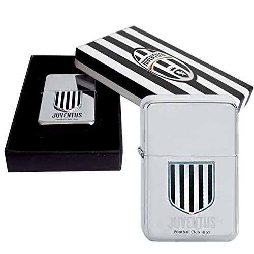 Preisvergleich Produktbild Glänzend Juventus FC Crest Feuerzeug