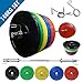 Produktbild BodyRip Bodyrip Hantelscheiben Olympic Bumper Gewicht Plate Set von 140 kg inkl. 7 ft Barbell & Halsbänder