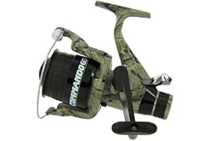 NGT Carp Fishing Camo Lineaeffe Commando 60 Bait free Runner Reel + Spare Spool