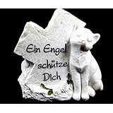 Grabschmuck Katze 'Ein Engel schütze dich'
